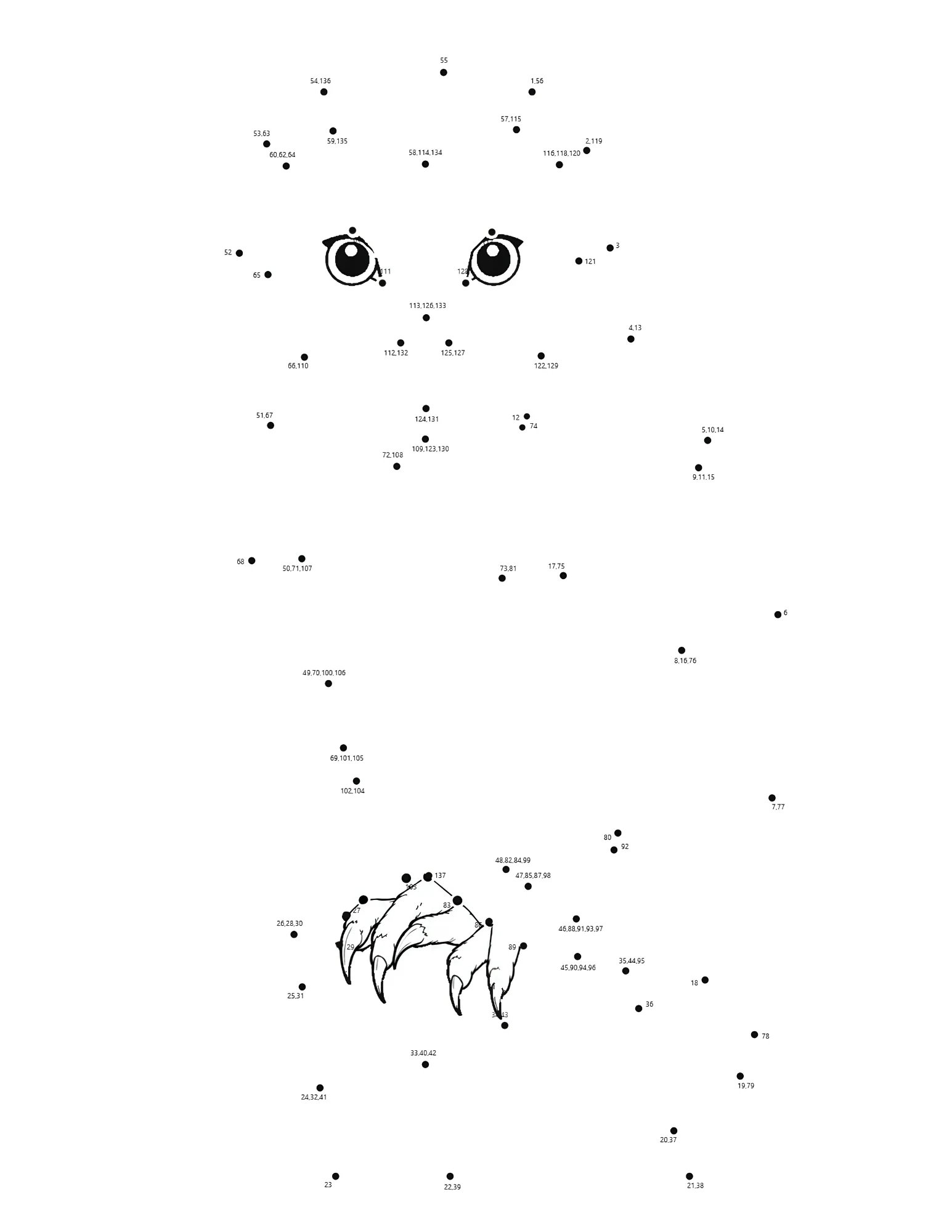 Free Owl Dot-to-Dot Worksheet dot-to-dot template